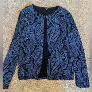 Blu Sage 2 piece sparkly formal top